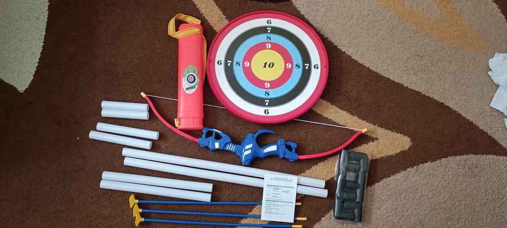 ENERO TOYS - zestaw łuczniczy dla dzieci 4w1