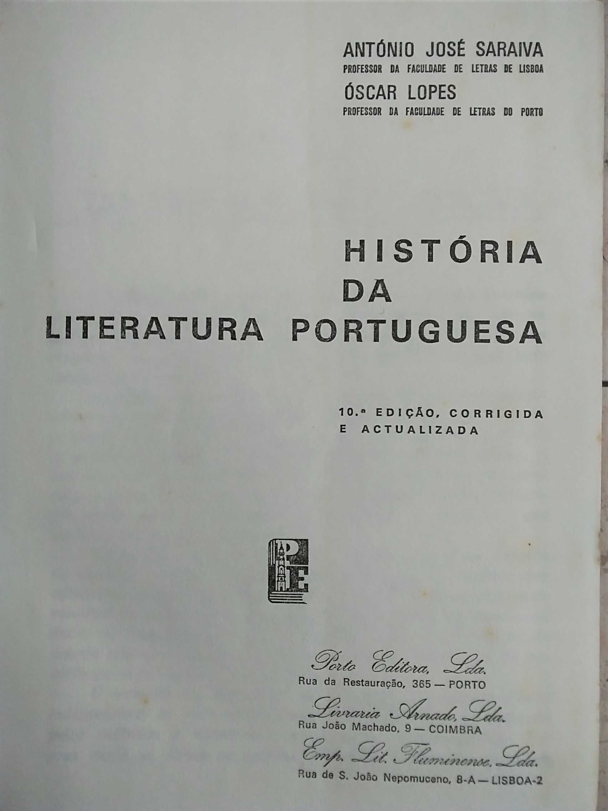 História da Literatura Portuguesa