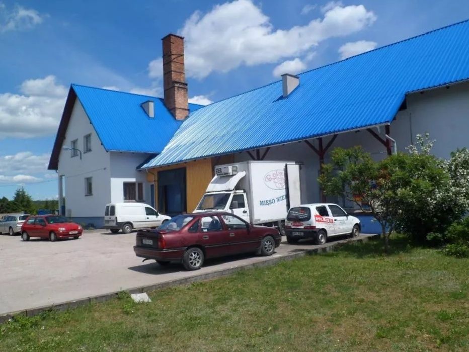 Masarnia, Ubojnia, budynki produkcyjne, działka 15 600 m²