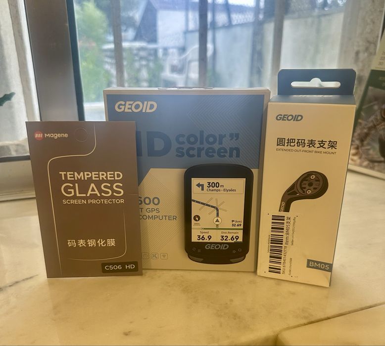 GPS Geoid Bicicleta + Acessorios Novo