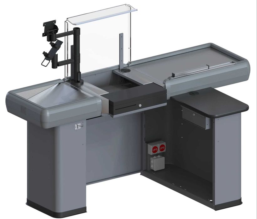 Каса, касовий бокс, торгове обладнання, каса для магазину