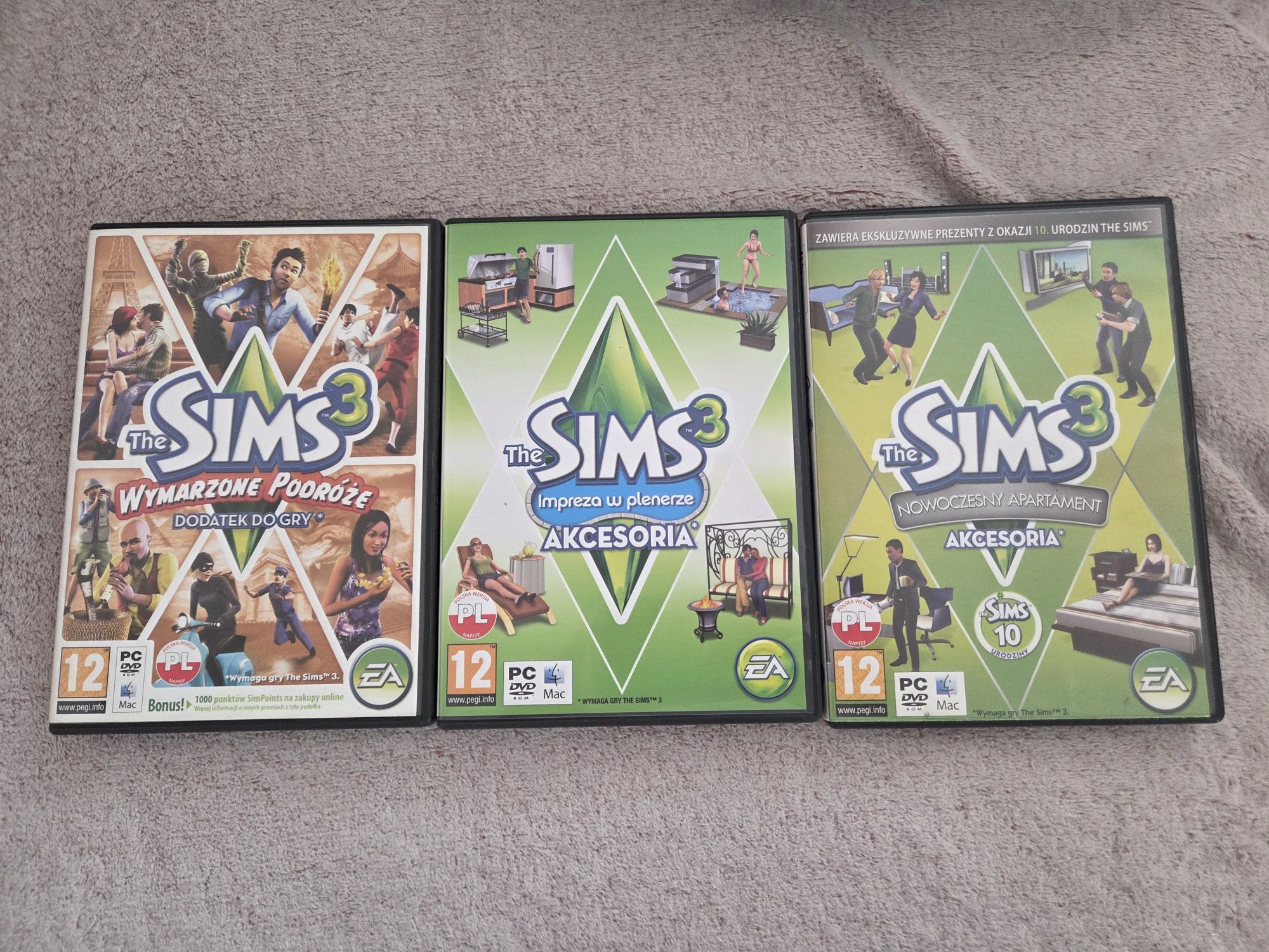 The Sims 3 dodatki i akcesoria na PC