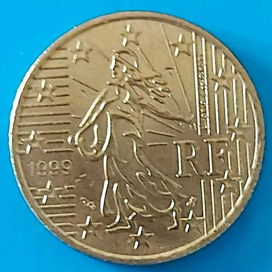 50 Cêntimos de 1999 de França