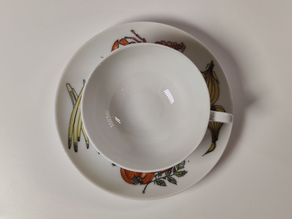 1 Duo Krautheim: rak, szparagi, cebula i pomidory, Niemcy lata 1960-70