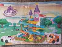 Klocki zamek kompatybilny z lego duplo