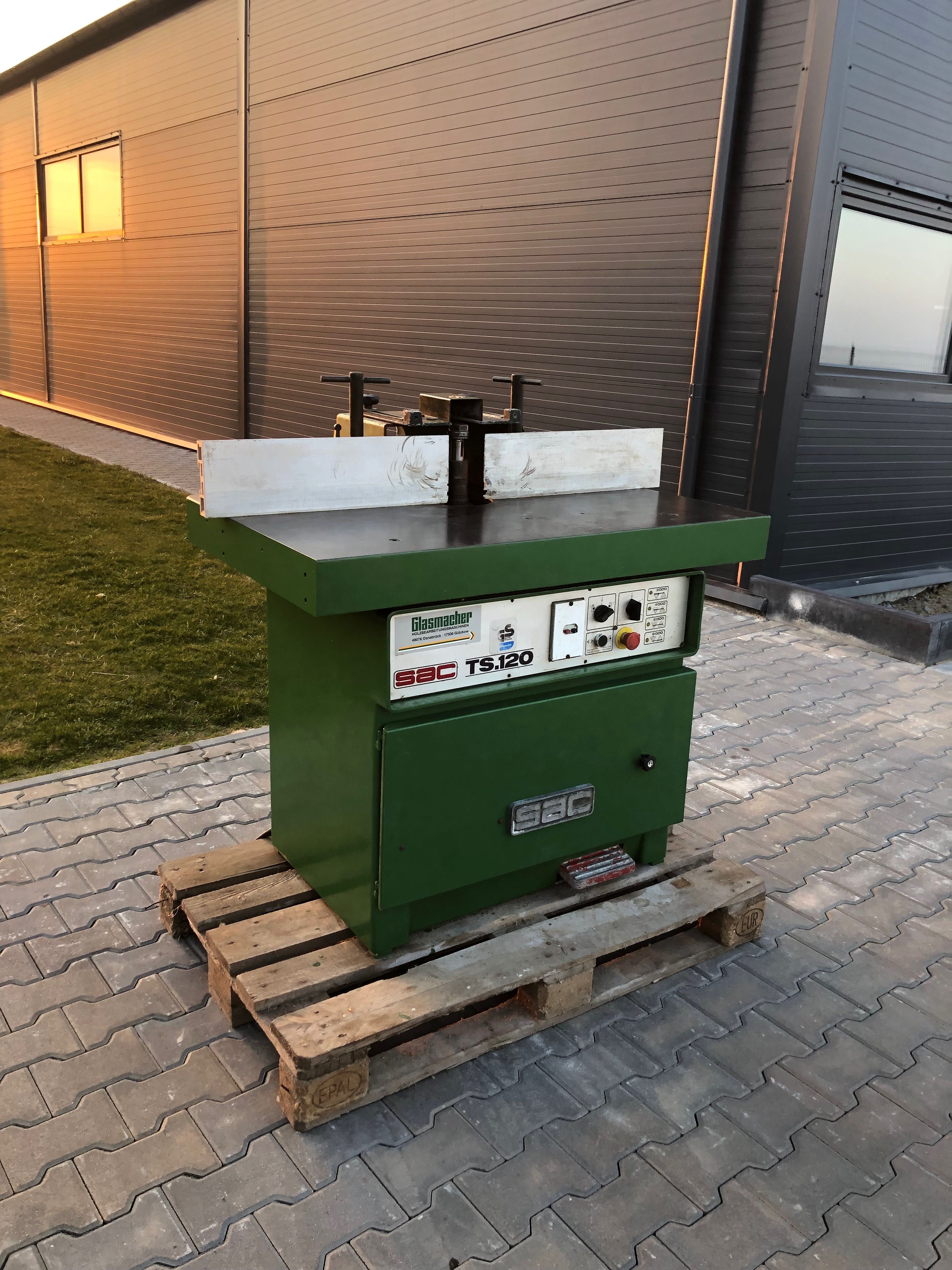 Frezarka dolnowrzecionowa SAC TS 120
