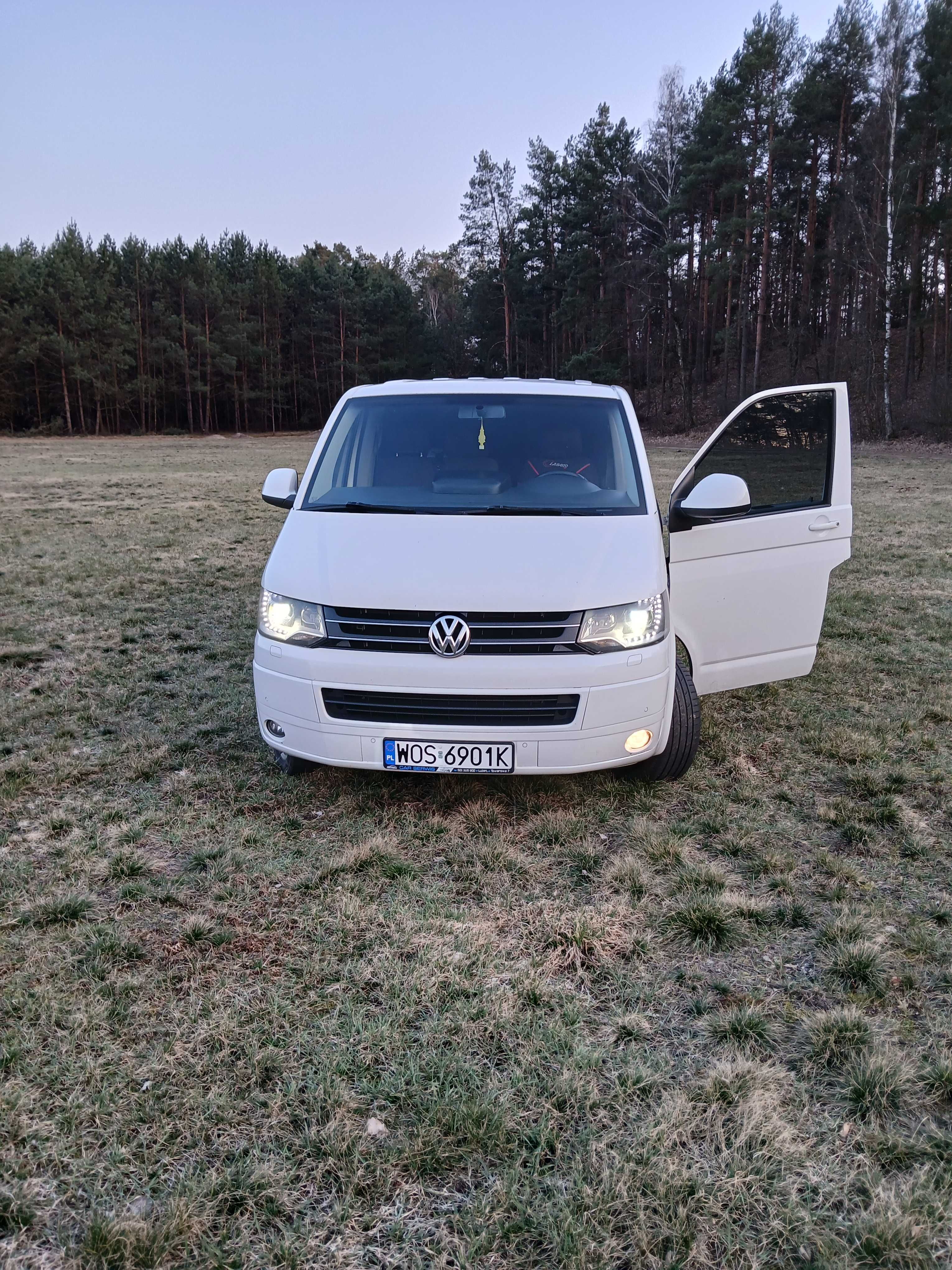 Caravelle Volkswagen long 170tys silnik Zamiana