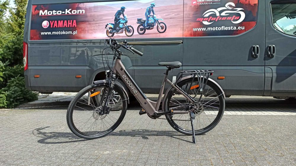 Rower elektryczny miejski Ecobike X-City Coffee 17.5Ah model 2023