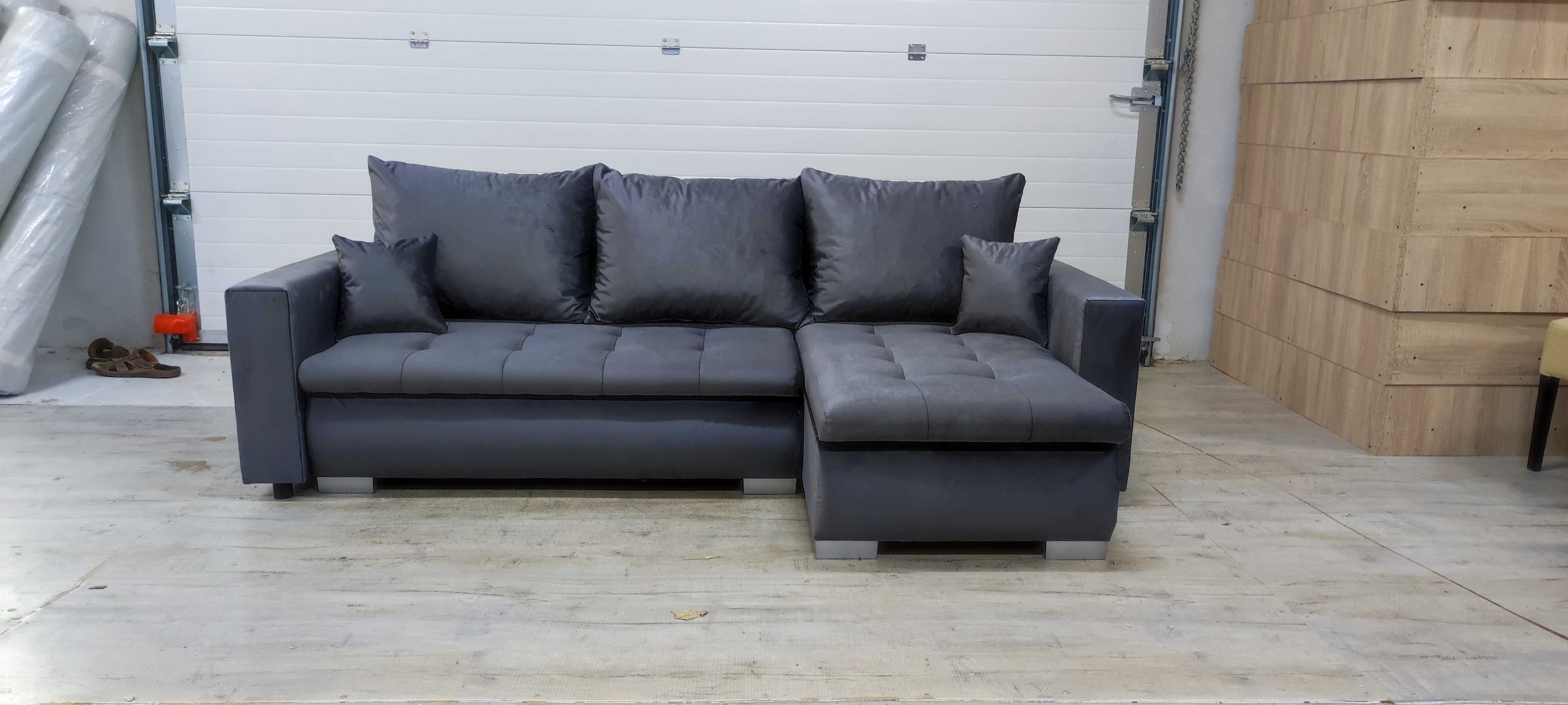 Sofa HUGO z półką od producenta. Dowolna kolorystyka !