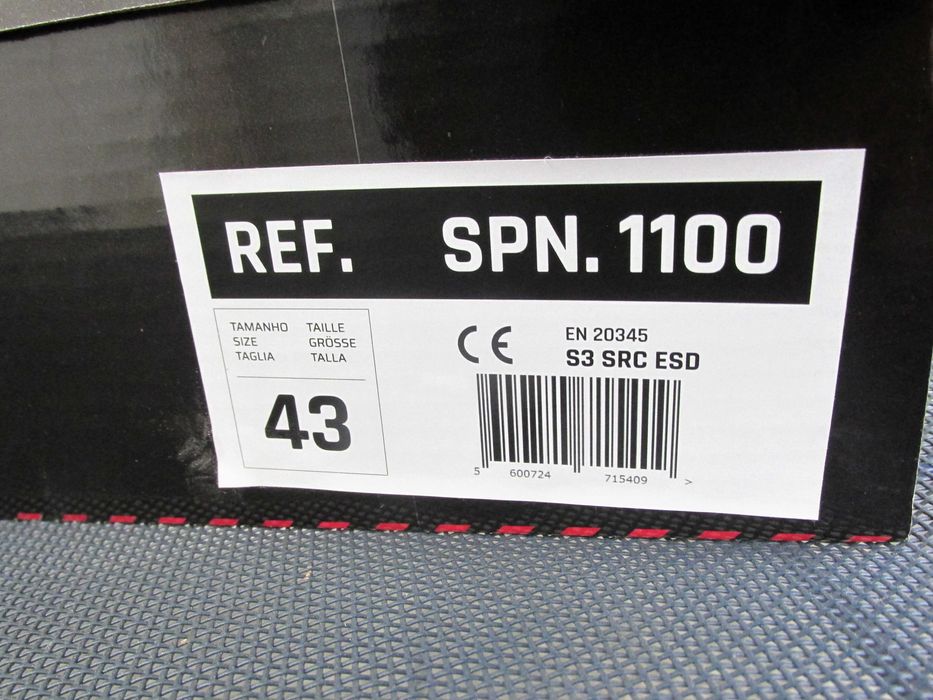 Botas Trabalho Sapsan Protection 43