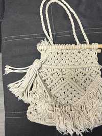 Zara сумка плетеная