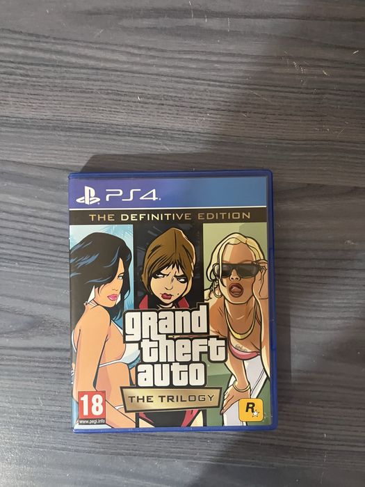 Grand Theft Auto (GTA) The Triology Defenitive Edition PS4