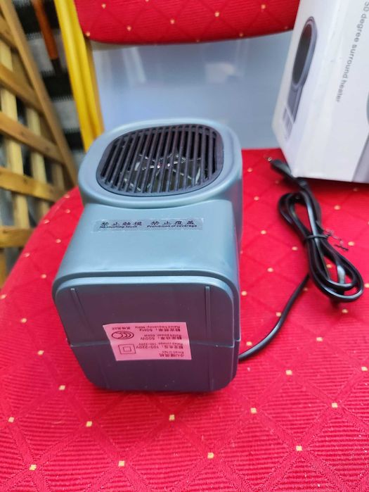 Grzejnik Elektryczny Termowentylator Farelka Przenośny Cichy ogrzewacz