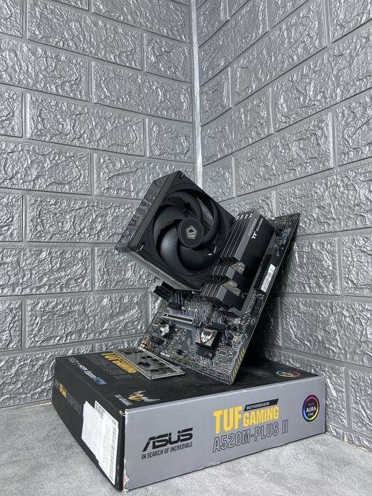 Ігровий Комплект,Пк(Ryzen 5 5500 32/16gb,A520,Башенне Охолодження)