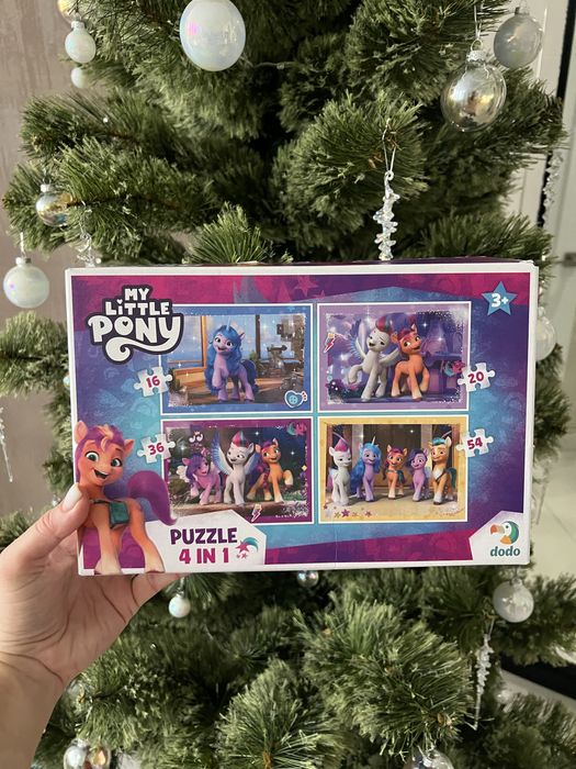 Пазли My little Pony 4 в 1