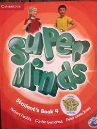 Super minds 4 зошит + книга англійська