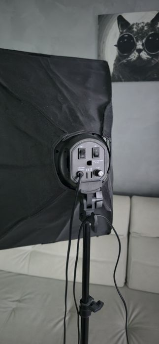 Склад нові студійне світло 50/70 на 4 лампи+стійка 2.1мSoftBox СофтБок