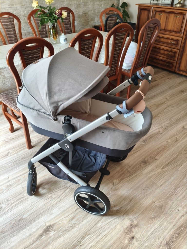 Wózek spacerówka gondola nosidełko  3w1 cybex balios s