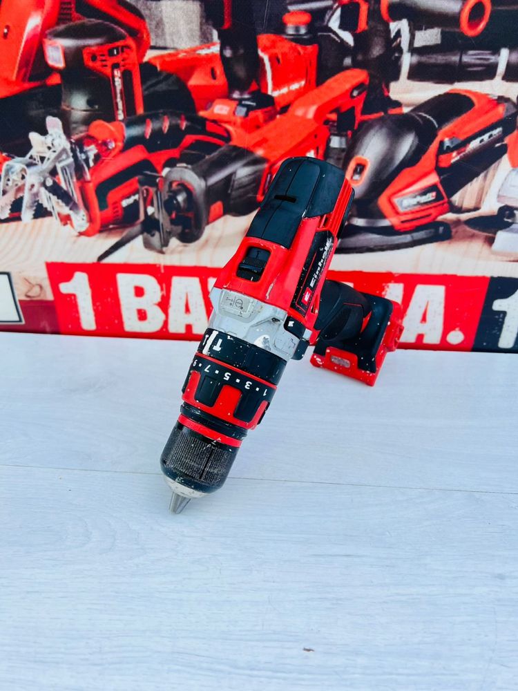 Шуруповерт ударний акумуляторний 18В Einhell X-Change TE-CD 18/48