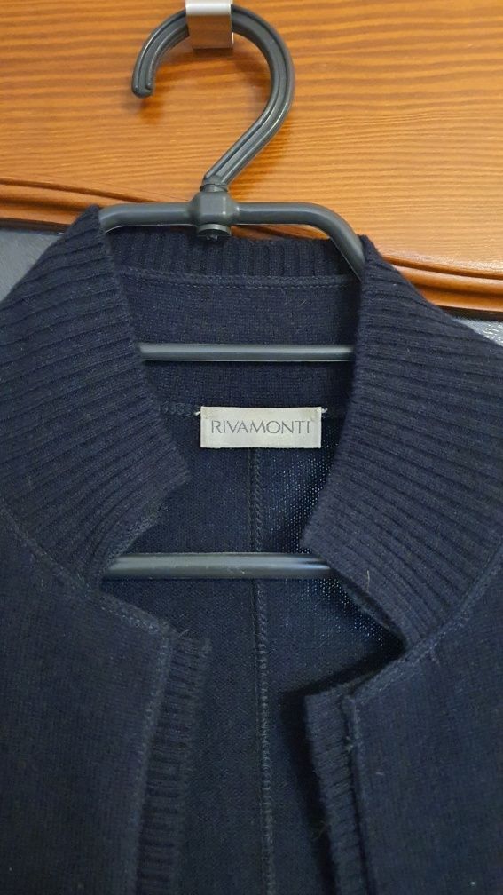 Rivamonti Marynarka sweter wełna jedwab