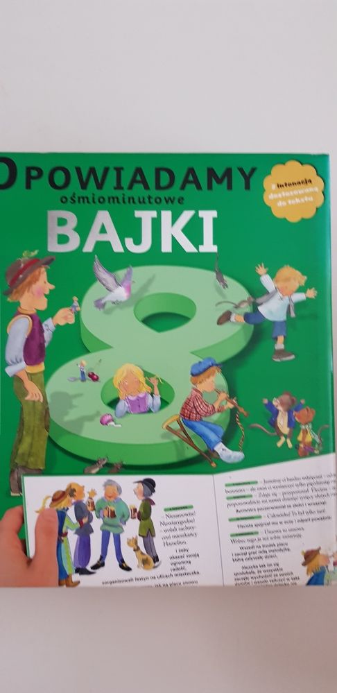 Opowiadamy ośmiominutowe bajki