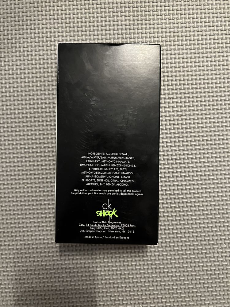 CK one shock 195 ml