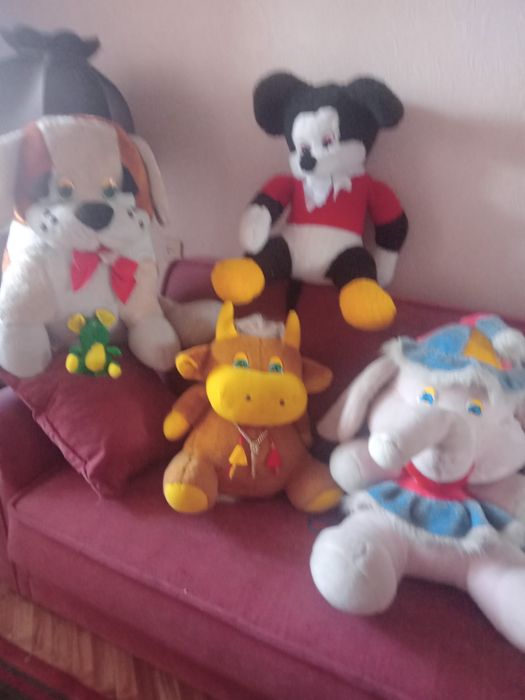 Продам большие мягкие игрушки