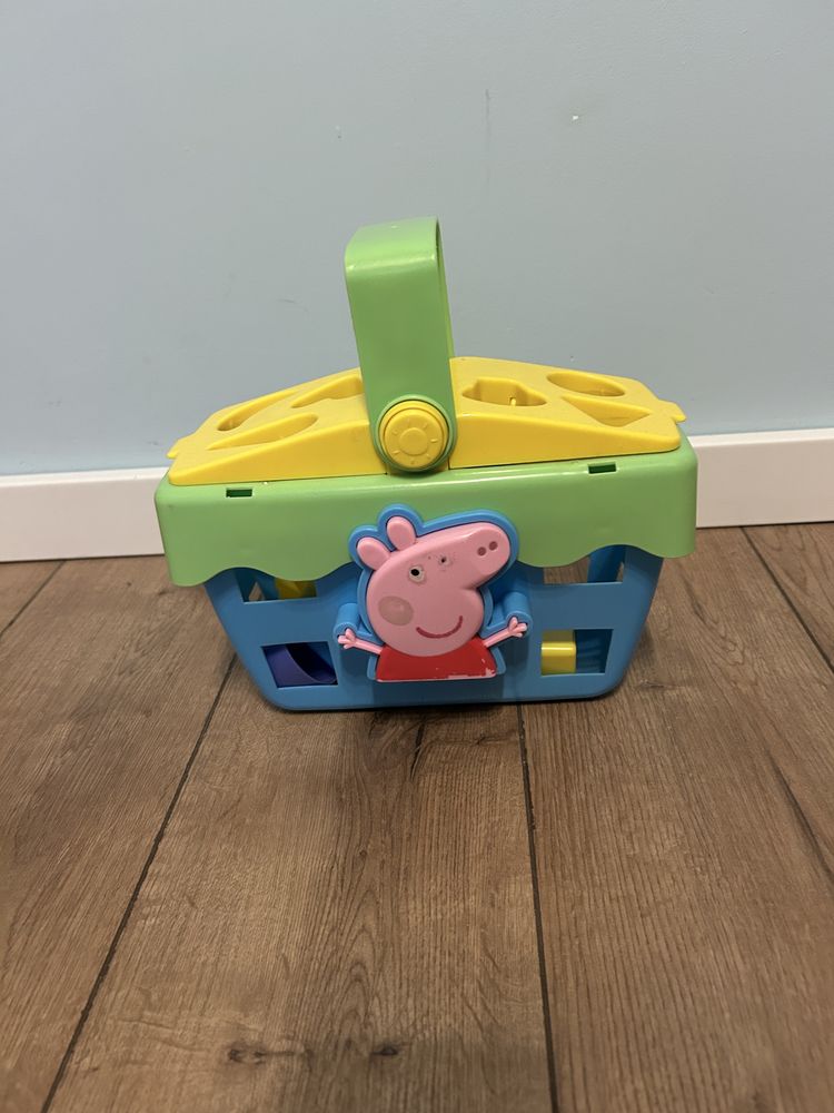 Sorter ze swinka peppa (brak 1 elementu)