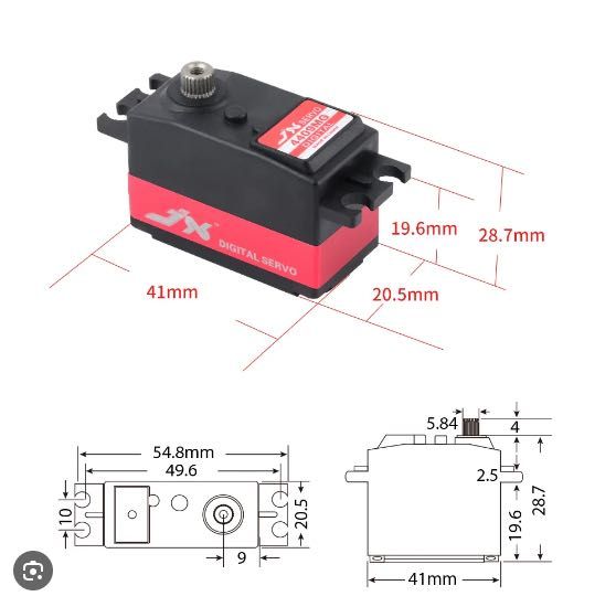 Сервопривід JX Servo PDI-4409MG