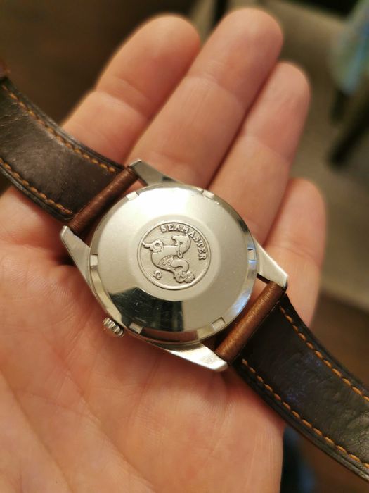 Omega Seamaster Calendar stary zegarek automat antyk