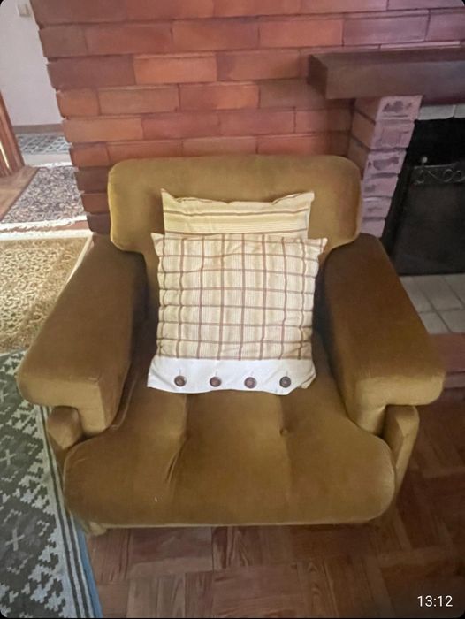 Sofás de veludo como novos