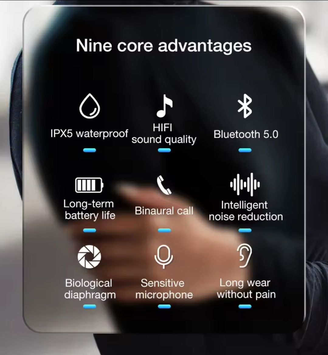 Słuchawki bluetooth Lenovo LP50. Jak nowe. Wysyłka OLX