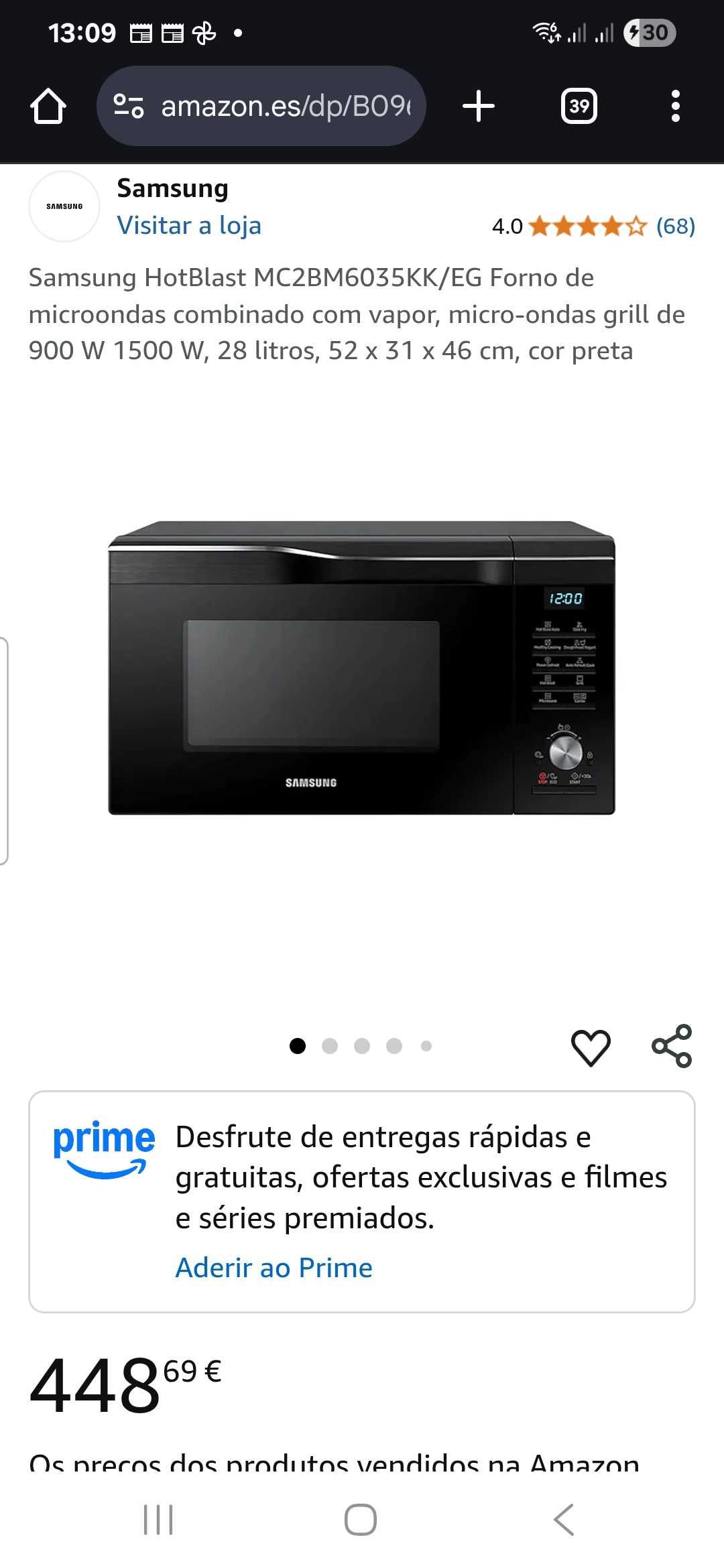 Microondas ( forno)