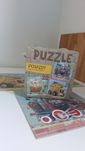 Puzzle Pojazdy 3w1