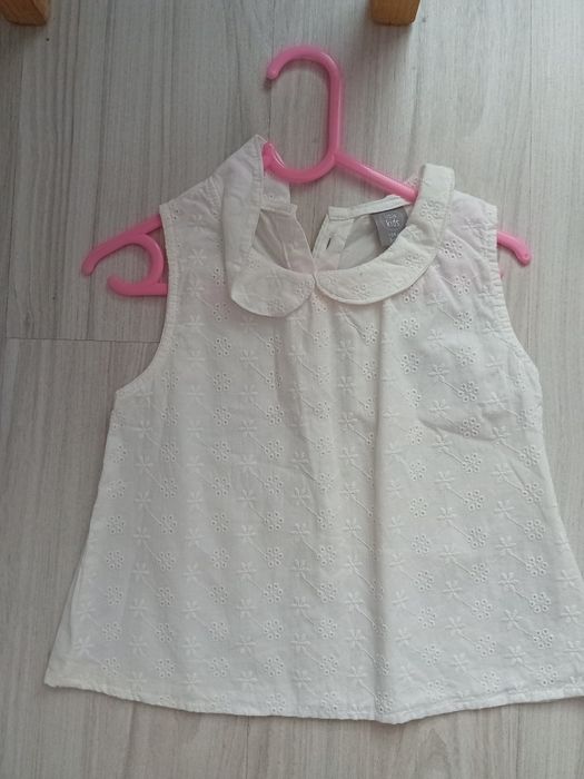 Koszula biała dziewczeca