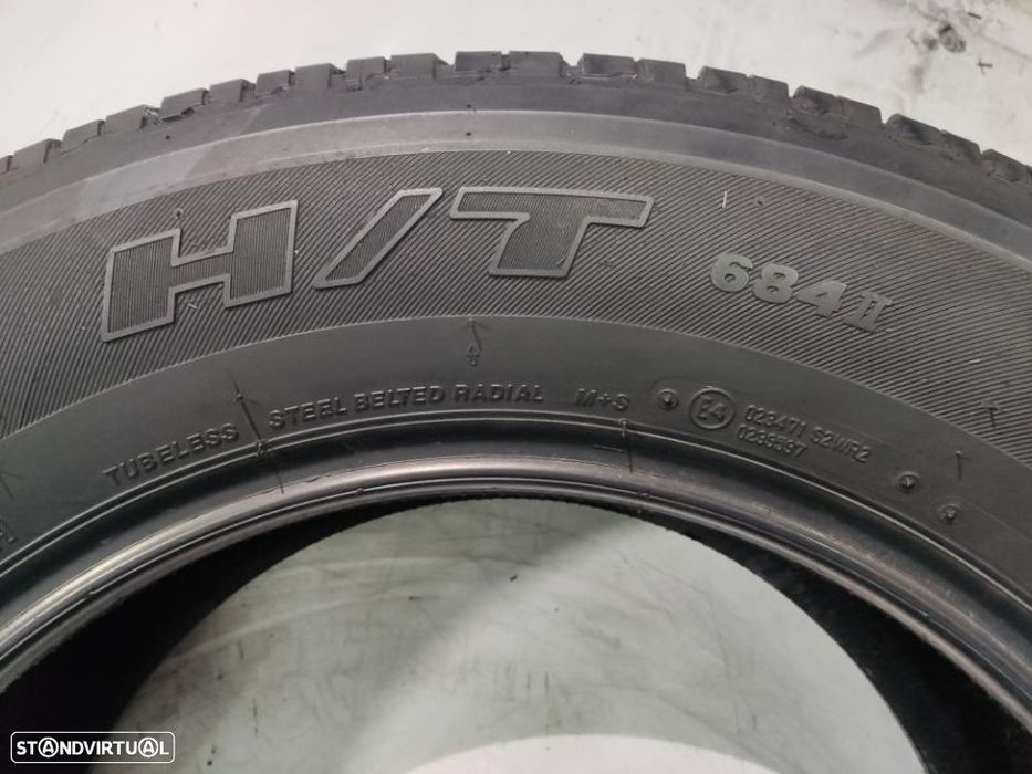 2 pneus semi novos 265-60r18 bridgestone - oferta dos portes