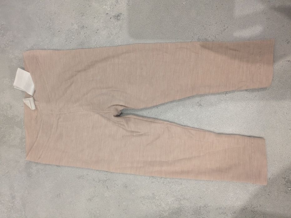 Merino legginsy H&M roz.86 z wełny merynosowej 100% róż