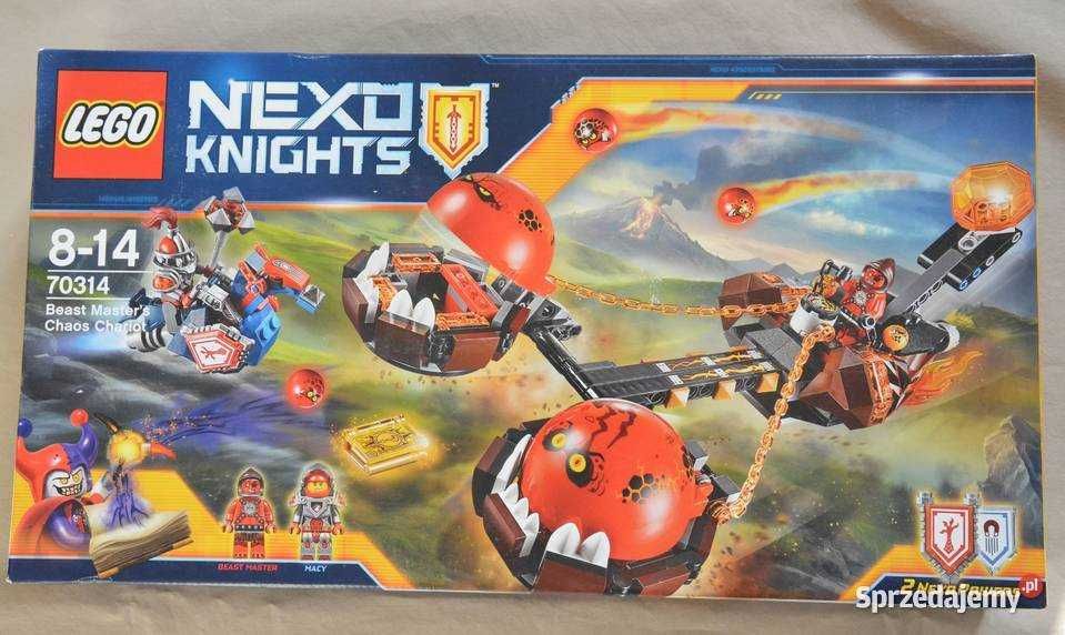 LEGO 70314 Nexo Knights Rydwan Władcy Bestii