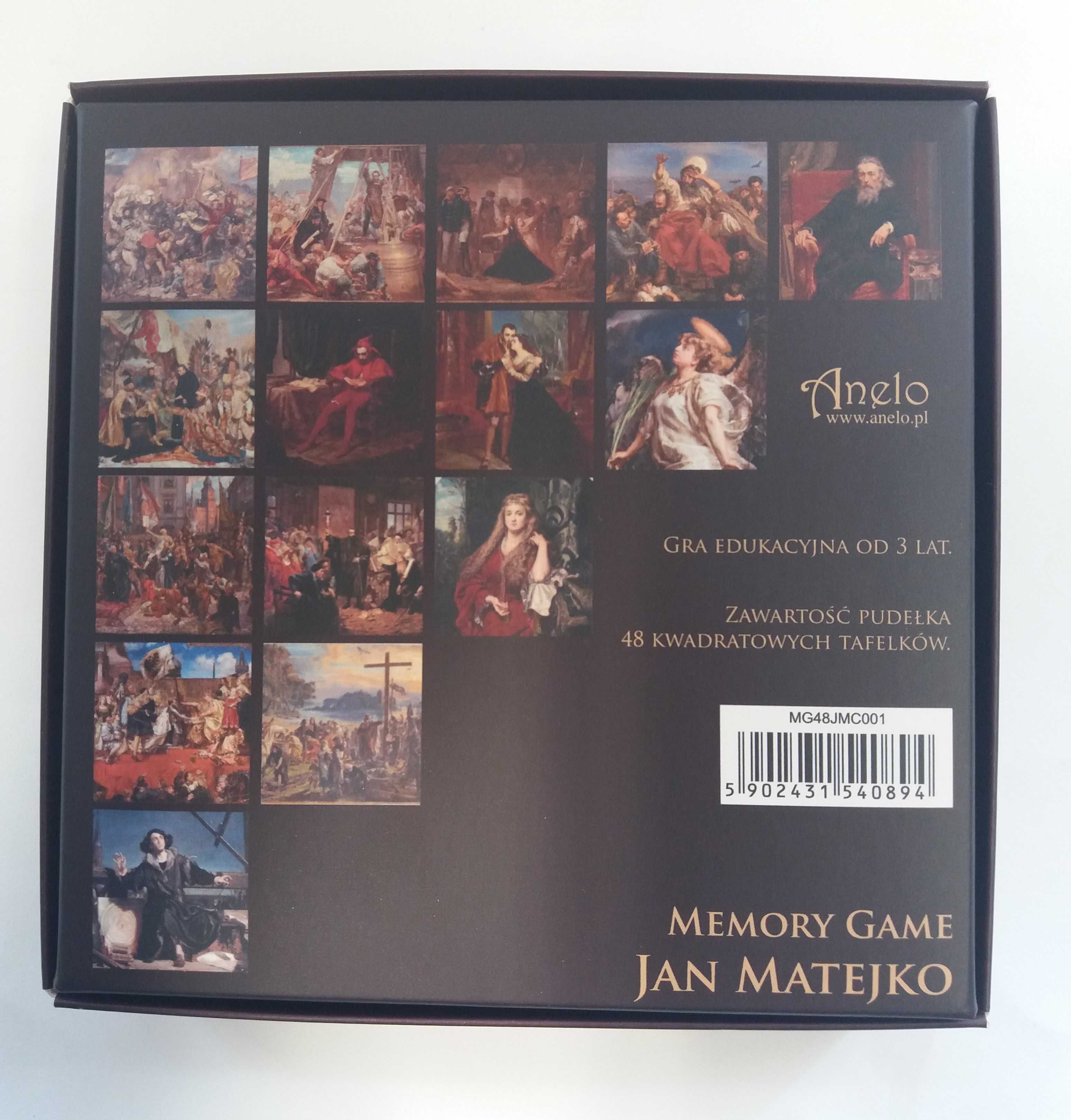 Gra Memory Jan Matejko STAŃCZYK Anelo