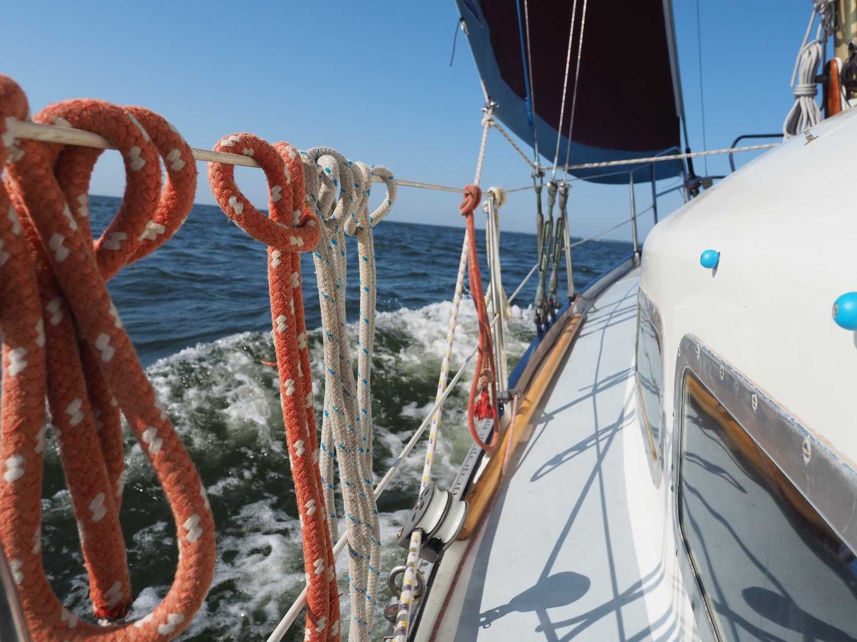 Holenderski jacht żaglowy pełnomorski, stalowy, piękny oldtimer