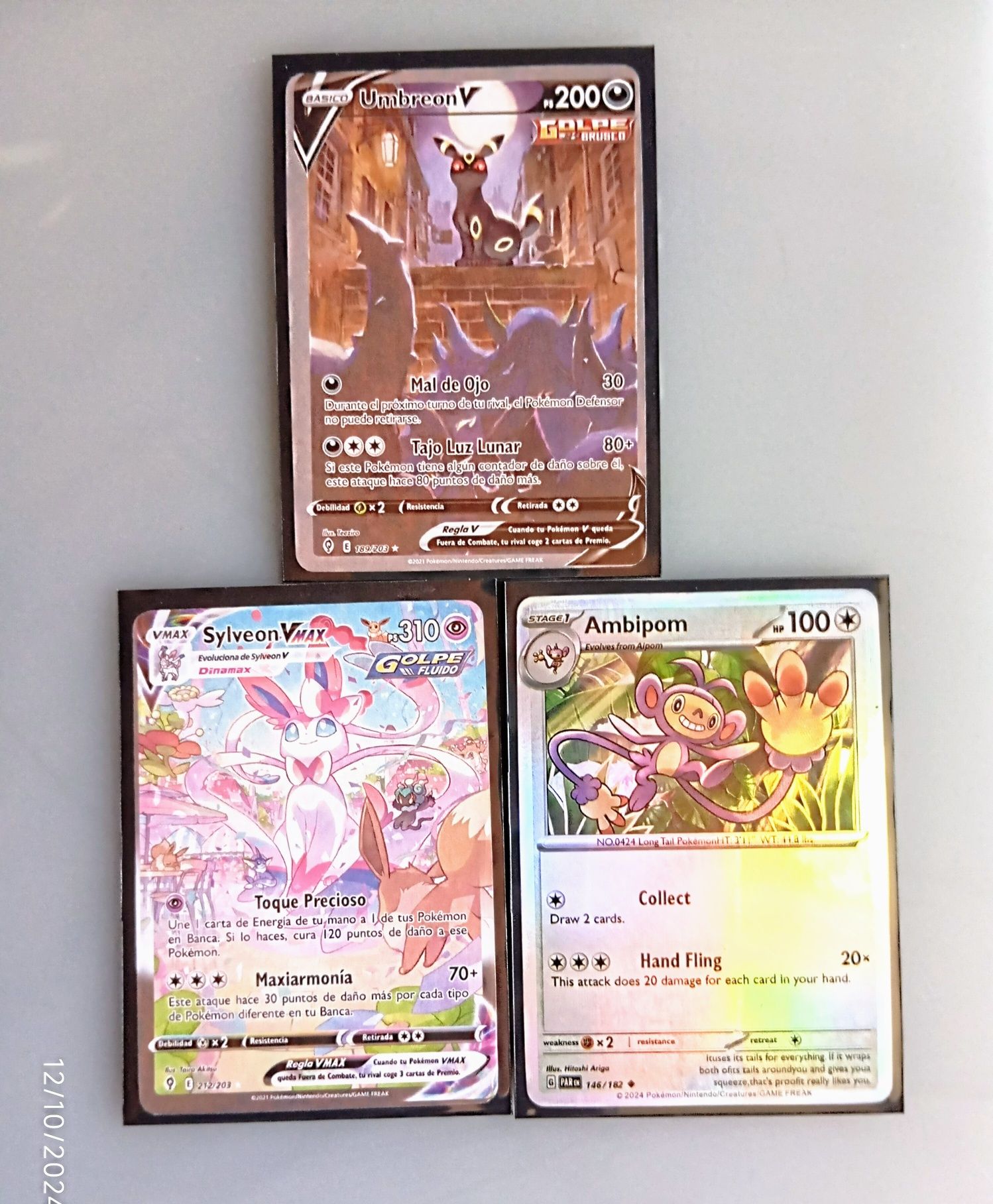 Cartas Pokémon todas 25€. Leia descrição do anúncio .