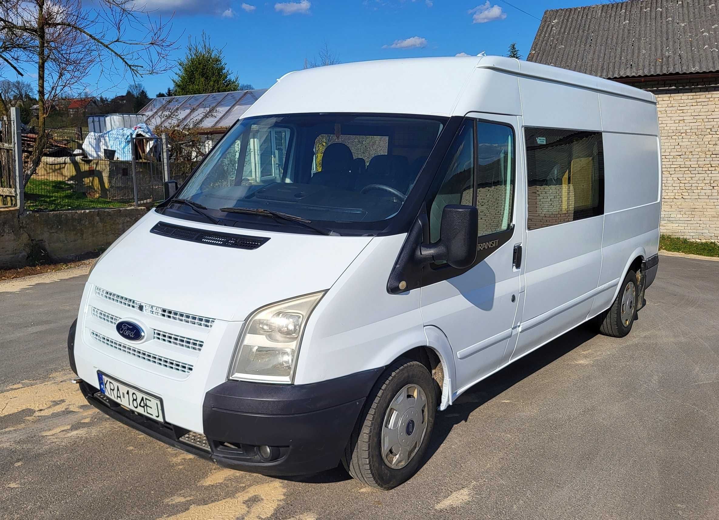 Ford Transit 2,2 TDCi 2013 Long 7 osób Klima Salon Polska Transporter