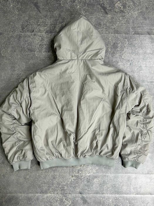 Бомбер двусторонній Аляска куртка сіра Bomber куртка зіпка курточка