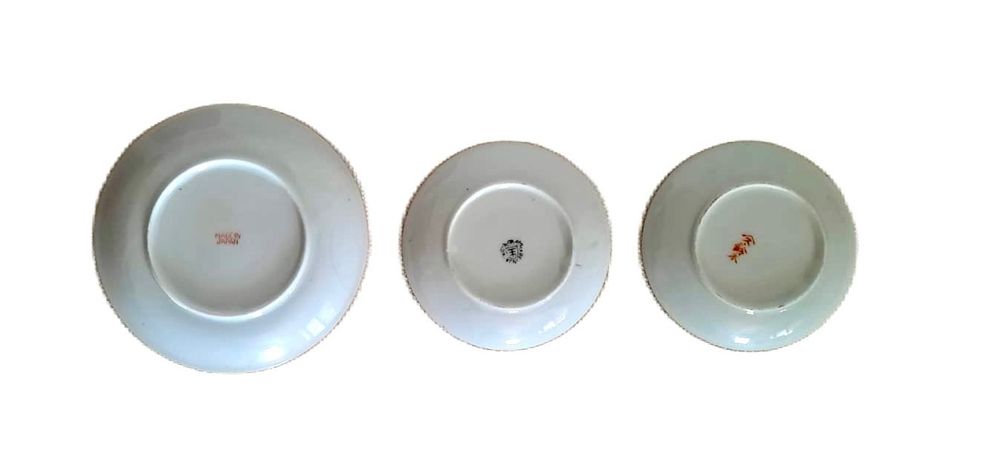 Vários pratos porcelana chinesa