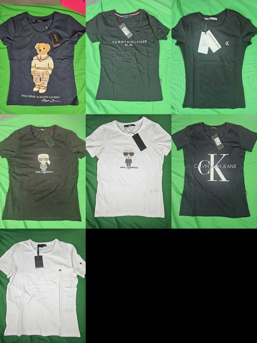 Koszulka Shirt koszulki ralph lauren mis damskie karl lagefeld