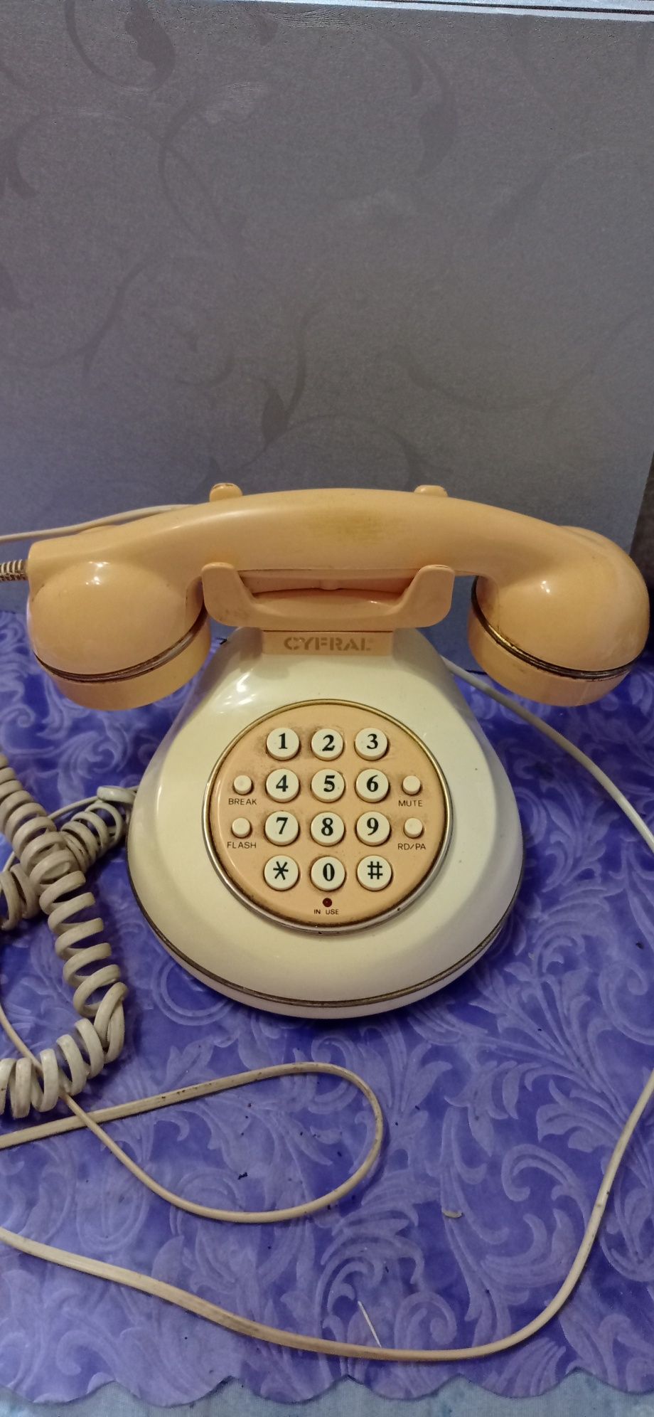 Цифровой телефон под старину cyfral.