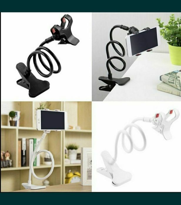 Гибкий металлический держатель для телефона Орегинал.Универсальный.