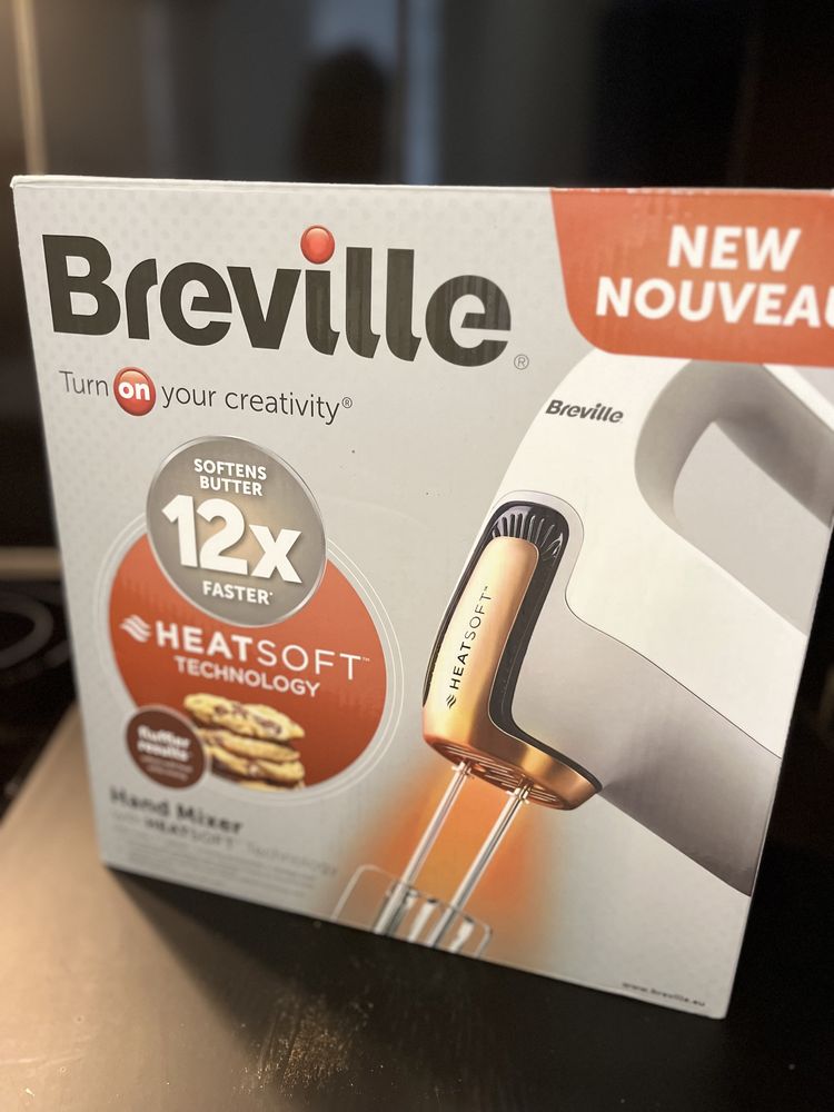 Nowy mikser ręczny Breville z technologią HeatSoft