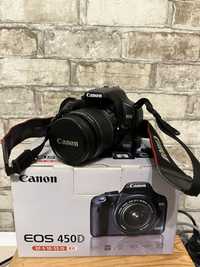 Зеркальный фотоаппарат Canon 450D EF-S 18-55 IS Kit