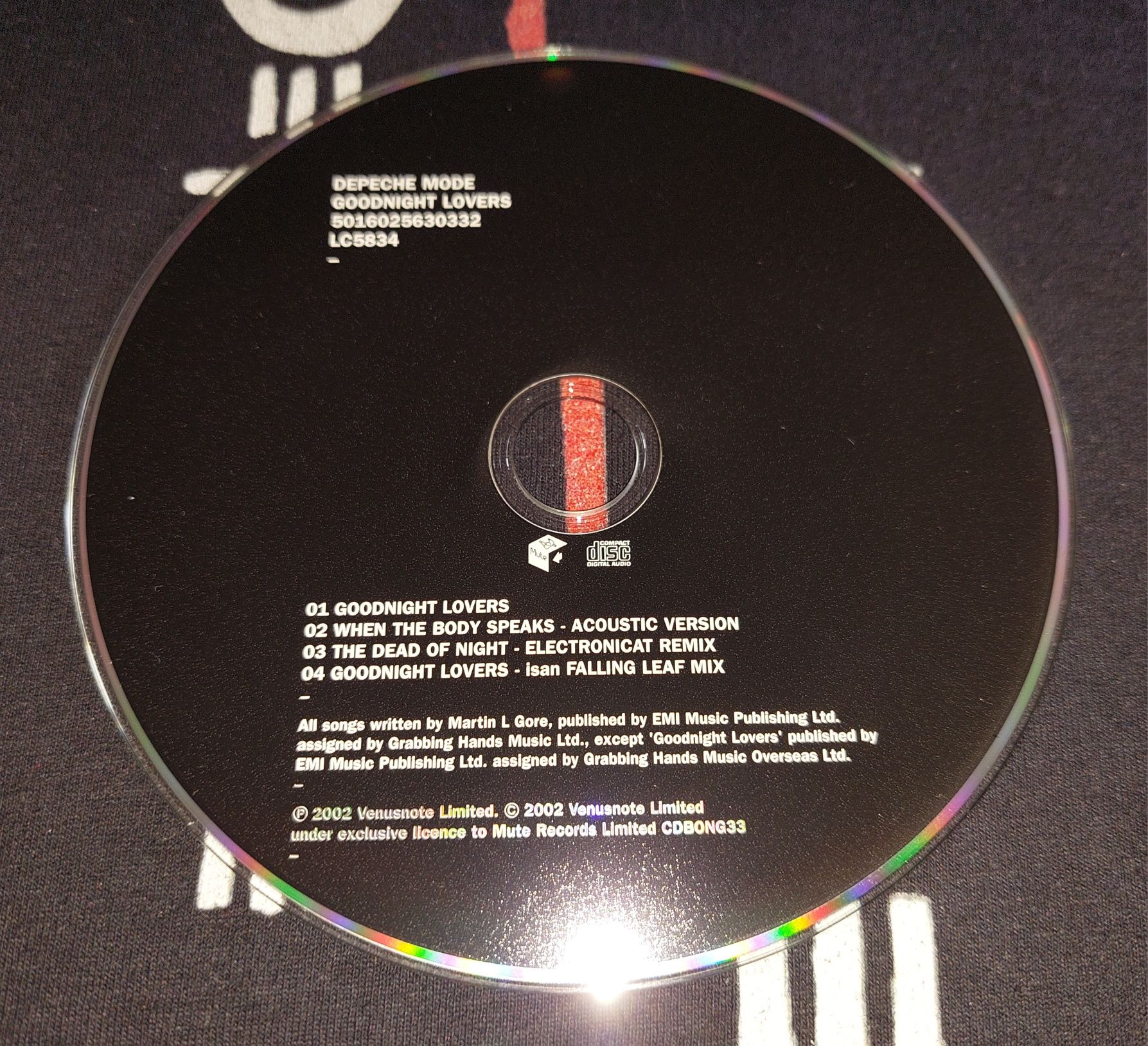 Depeche Mode Goodnight Lovers ( 4 tracks ) CD 2002 UK